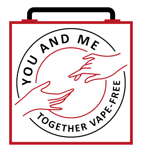You and Me, Together Vape-Free school tobacco free curriculum logo